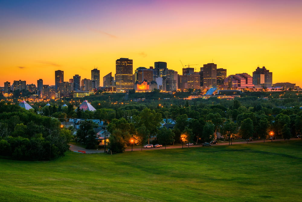 edmonton syline